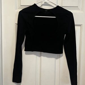 H&M open back top